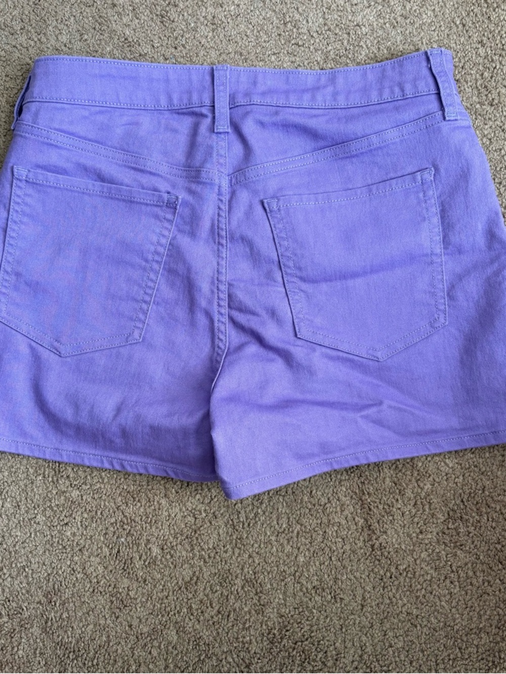 Old Navy Lavender Denim Shorts - Picture 2 of 3